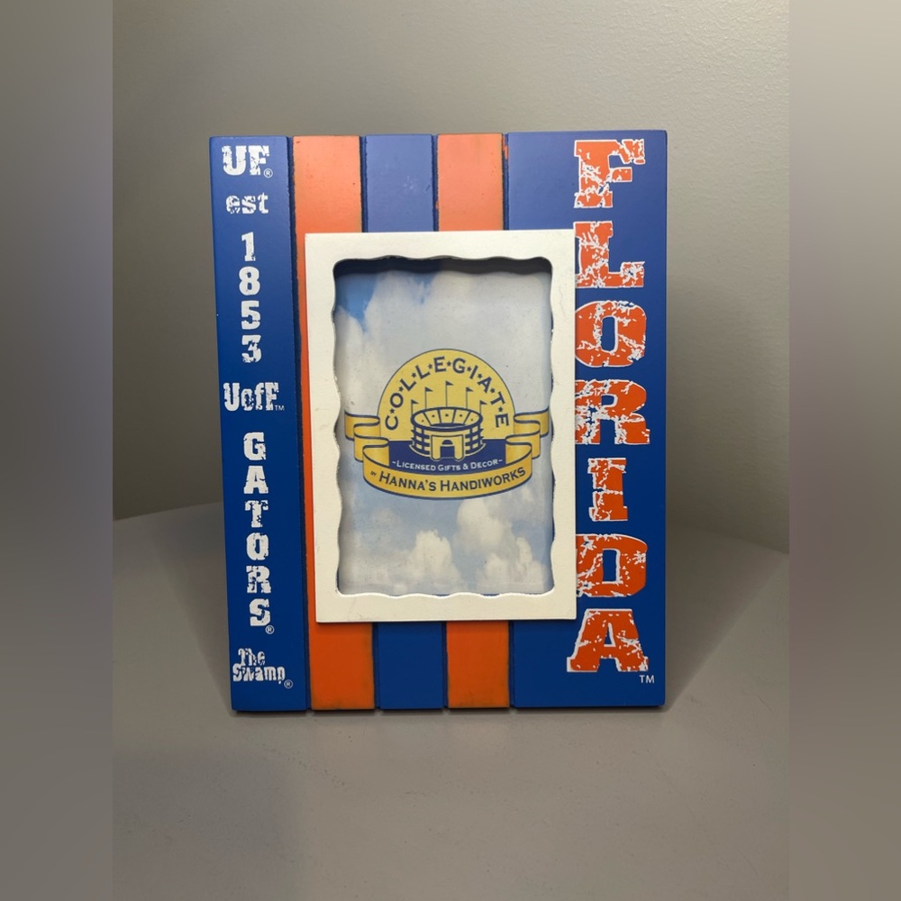 Florida Gators Wooden Picture Frame by Hanna’s Handiworks